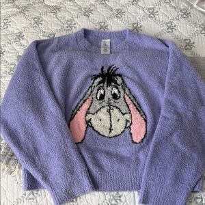 Disney Lavender Eeyore Women's Sweater